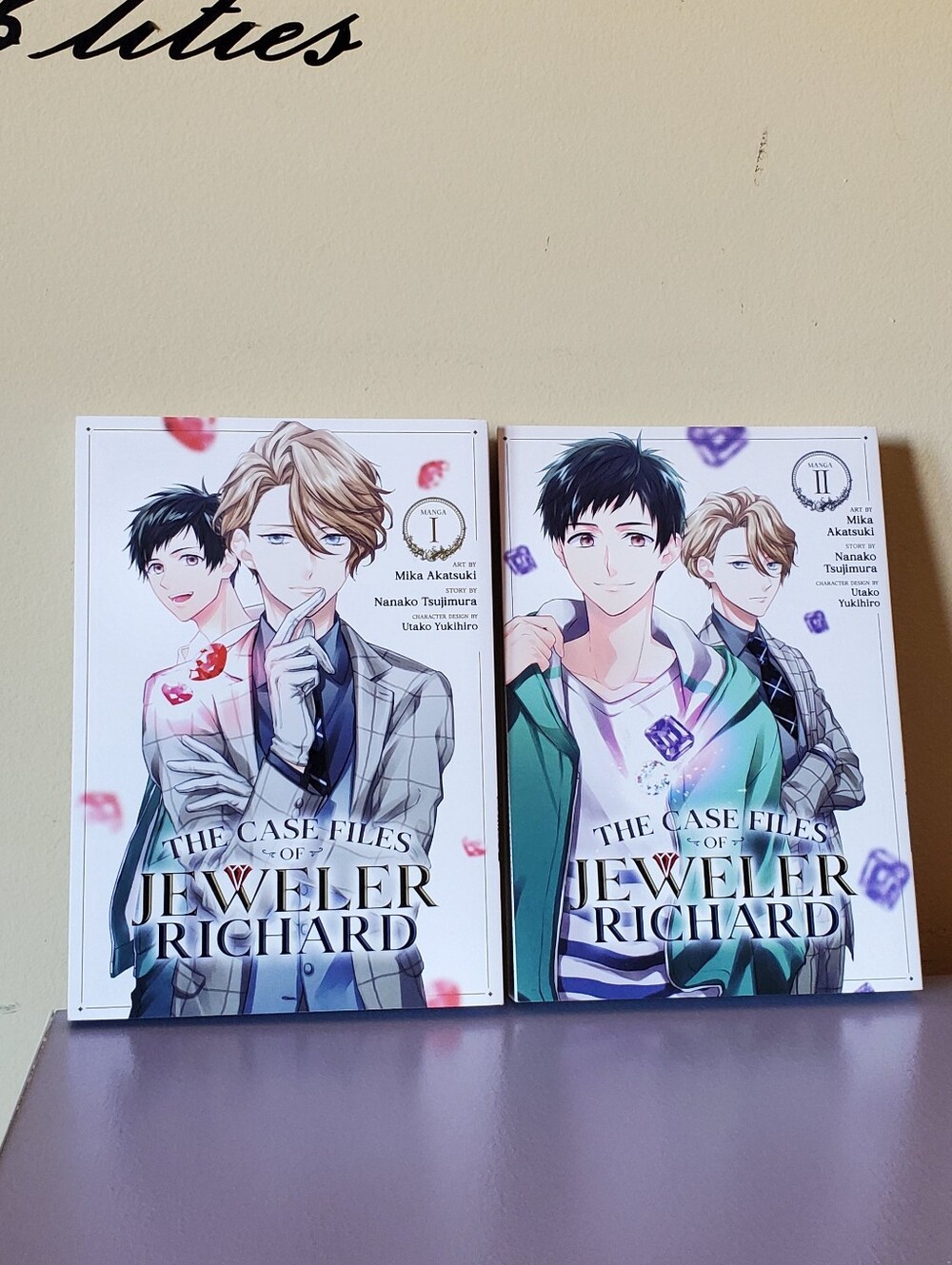 The Case Files Of Jeweler Richard Manga 1 & 2 Set